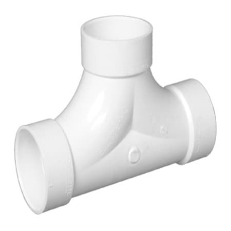 Charlotte Pipe And Foundry Cleanout Tee 3-in Hub X 3-in D Hub PVC PVC004480600HA